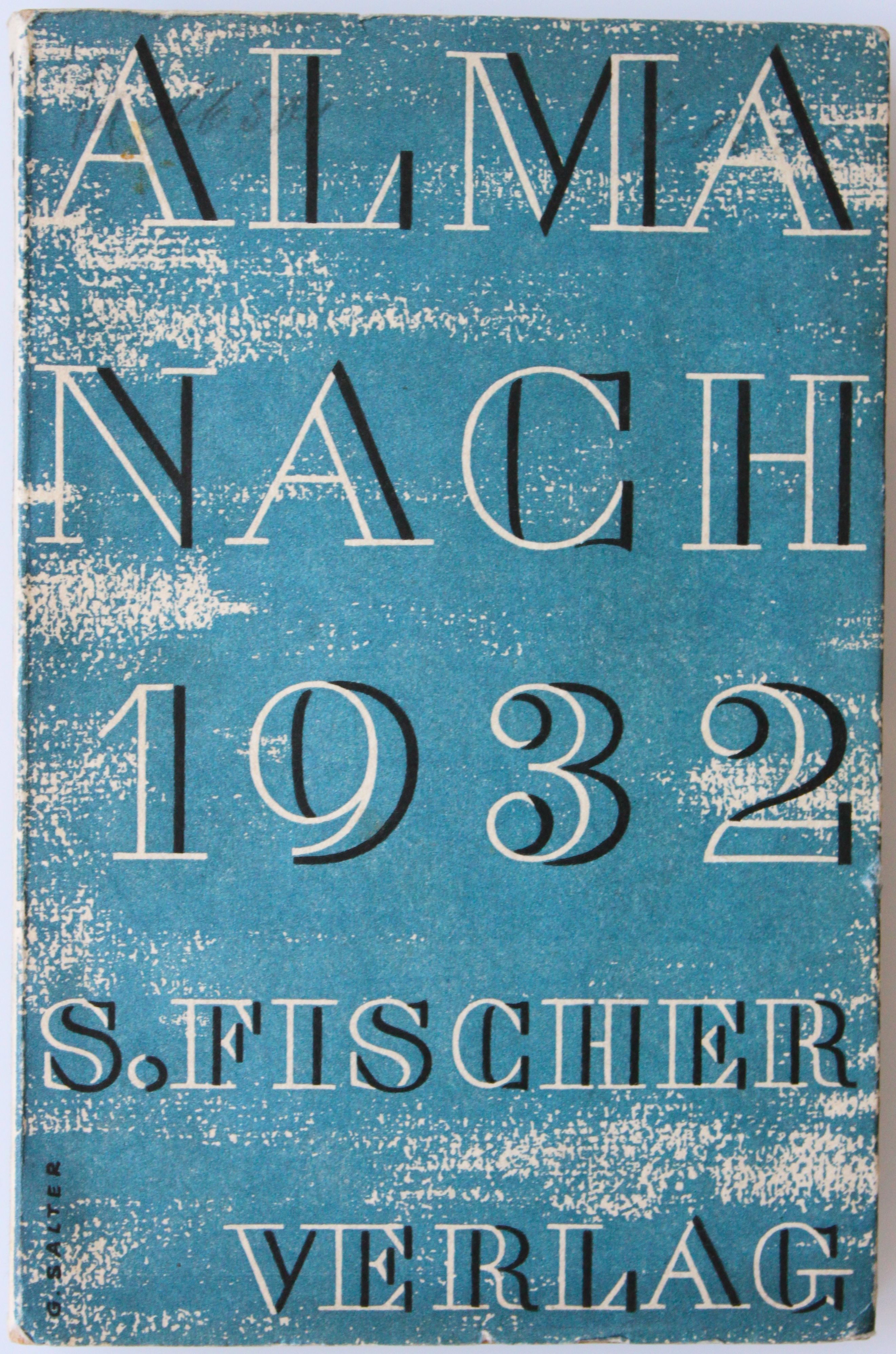 S. Fischer Almanach 1932
